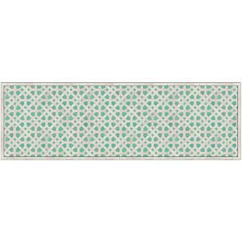 Mosaic House Moroccan tile Nejarine 1-12 TableTop Custom White Light Green  zellige, mosaic, zellij, field, pattern, glaze 